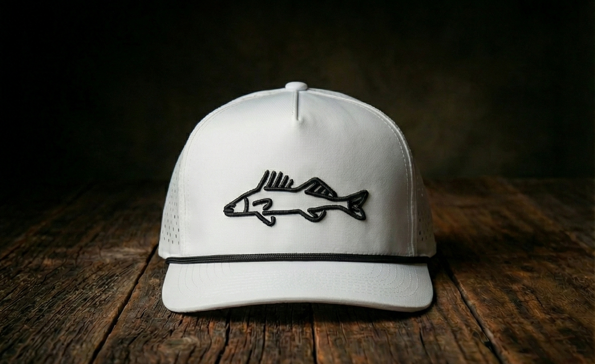 Stock Fishing Gear Rope Walleye Hat