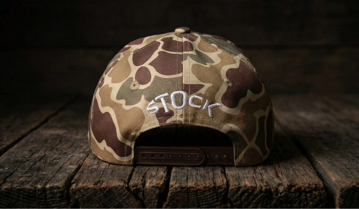 Stock Fishing Gear Duck Camo Scopin' Not Hopin'