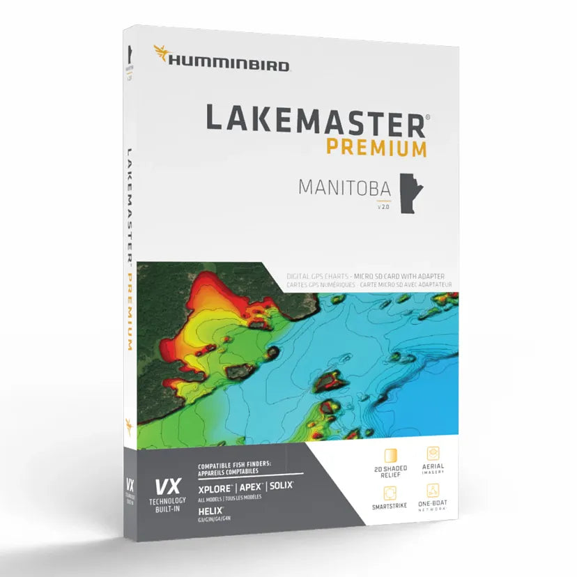 Humminbird LakeMaster VX V2 Premium Manitoba