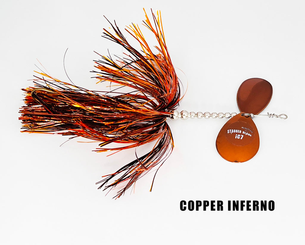 Musky Frenzy Stagger Blade IC7