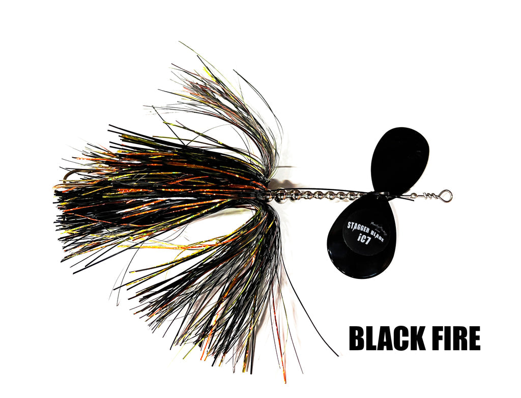 Musky Frenzy Stagger Blade IC7
