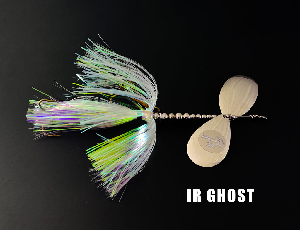 Musky Frenzy IC9 Stagger Blade Bucktail