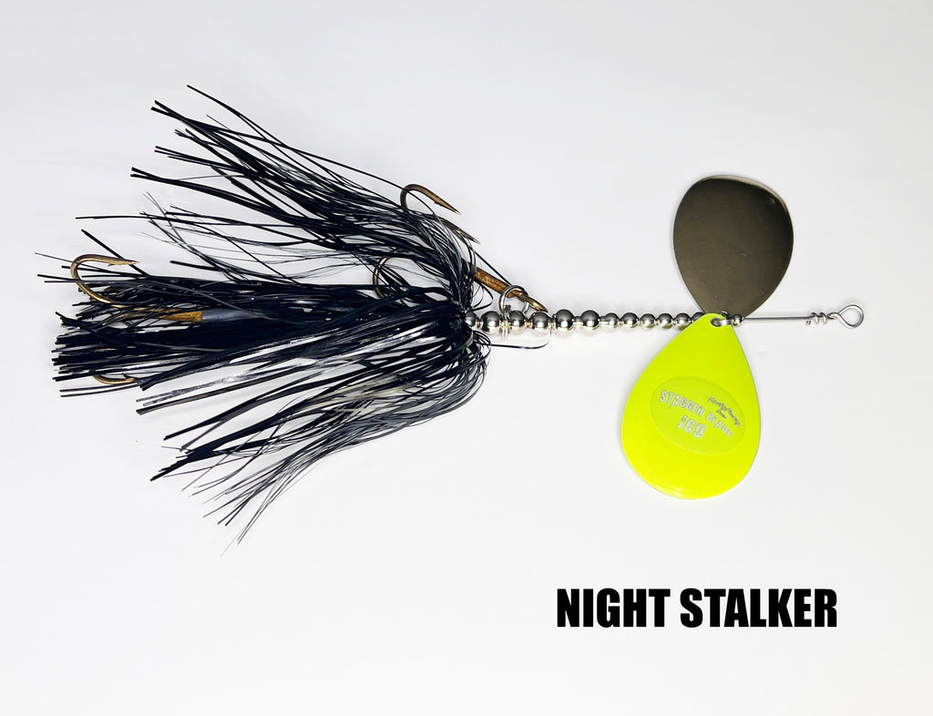 Musky Frenzy IC9 Stagger Blade Bucktail