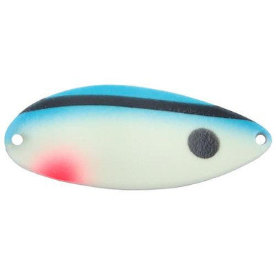 Little Cleo Spoon - Nickel/Chartreuse Stripe by Acme Tackle