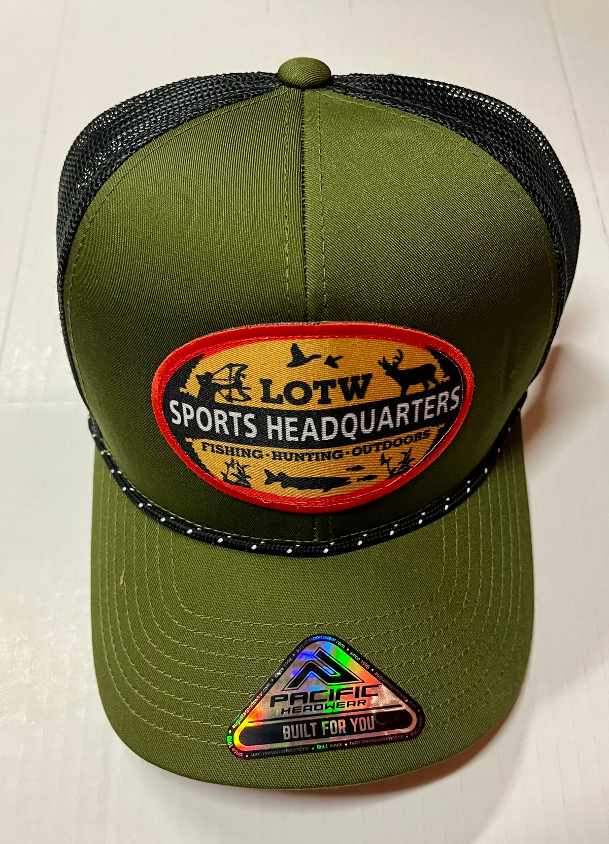 LOTW Sports Headquarters Retro Snapback Trucker Hats
