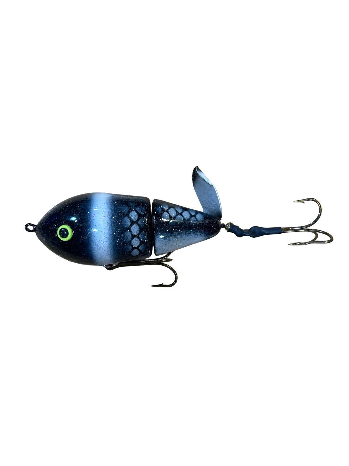 Lake X Lures Cannonball Jr. Surface Bait "Northern Lights Series" (Epoxy Finished)