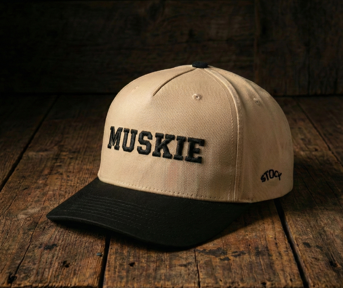 Stock Fishing Gear Two-Tone Muskie Hat