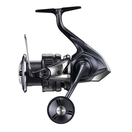Fishing reel with Shimano TwinPower XD branding on a white background