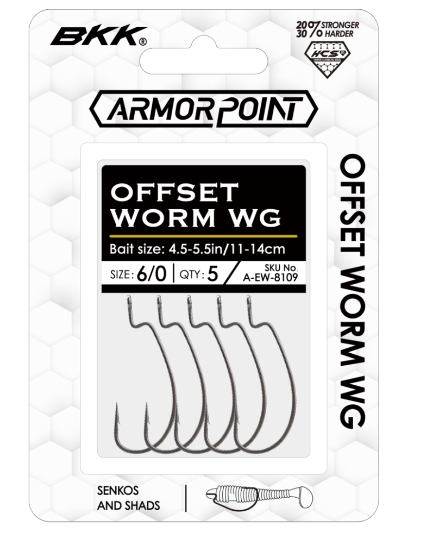 BKK Offset Worm WG Hook