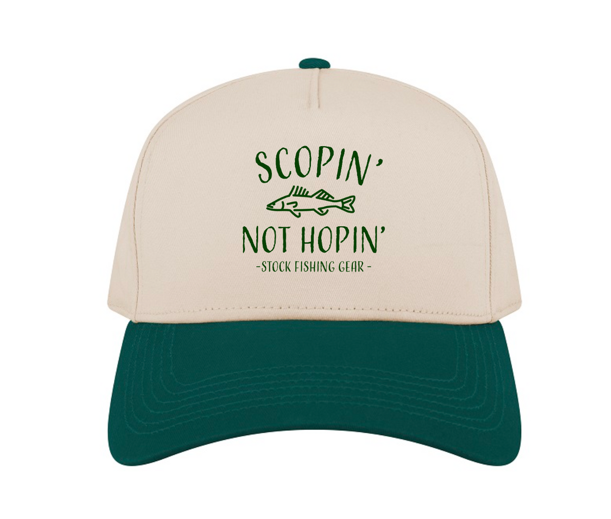 Stock Fishing Gear Scopin' Not Hopin Walleye Hat