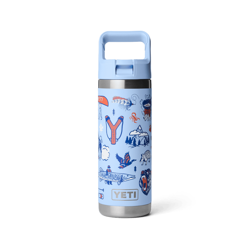 Yeti Rambler 18oz Bottle With Color-Matched Straw Cap