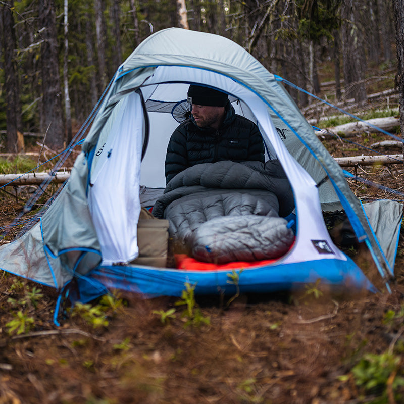 Stone shop glacier tent