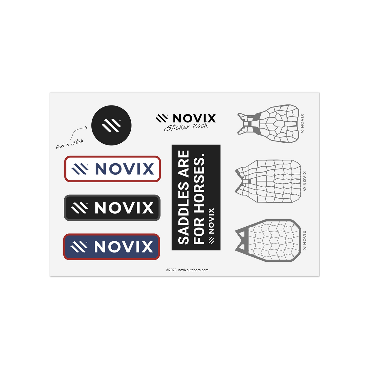 Novix Sticker Pack