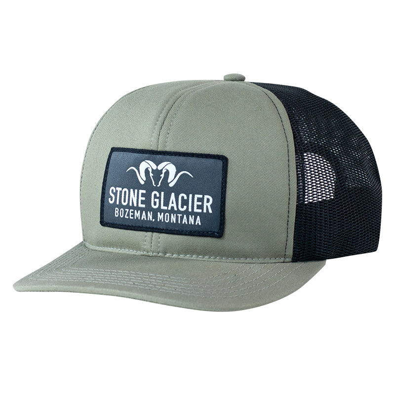 Stone Glacier Montana Patch Foamy Hat