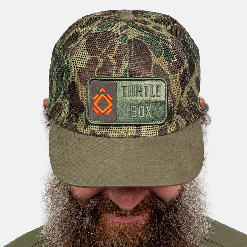 TurtleBox All-Mesh Camo Hat