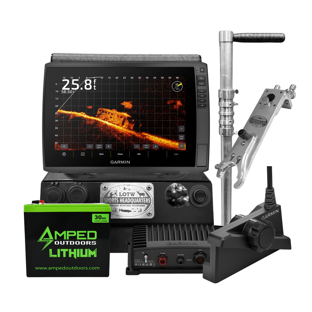 Garmin Livescope Plus Open Water Fishing Bundle (LOTW Edition)