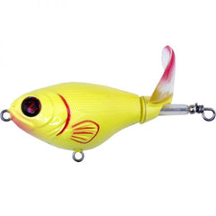 River2Sea Whopper Plopper 60 Topwater Bass Lure - Bone Color (2 3/8", 1/4 Oz)