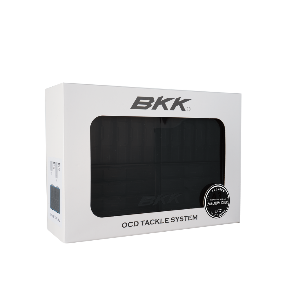 BKK Medium Deep OCD Tackle Storage System Starter Kit
