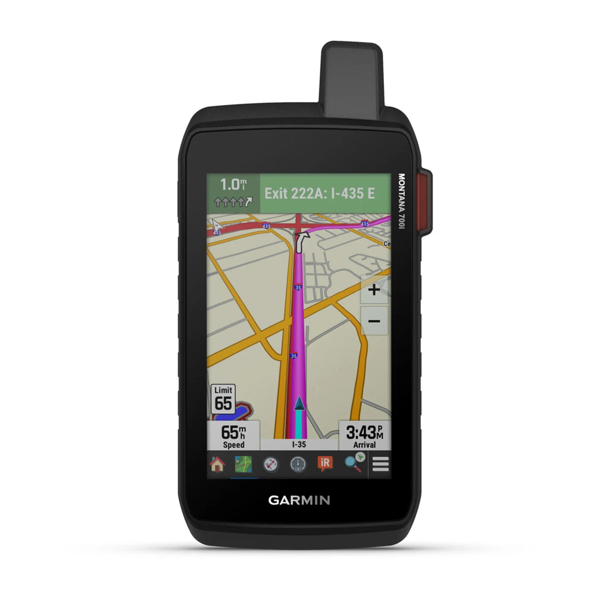 Garmin Montana 700i (Rugged GPS Touchscreen Navigator with inReach® Technology)