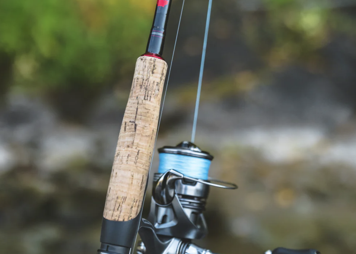 custom fishing rods canada RX8 Series 6' 10" Spinning Rod and swim baits Daiwa CDN Custom Spinning Rod