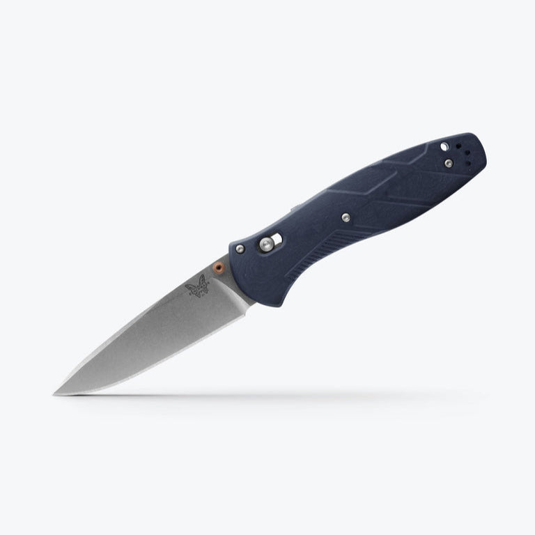 Benchmade Barrage Blue Canyon Drop Point Knife