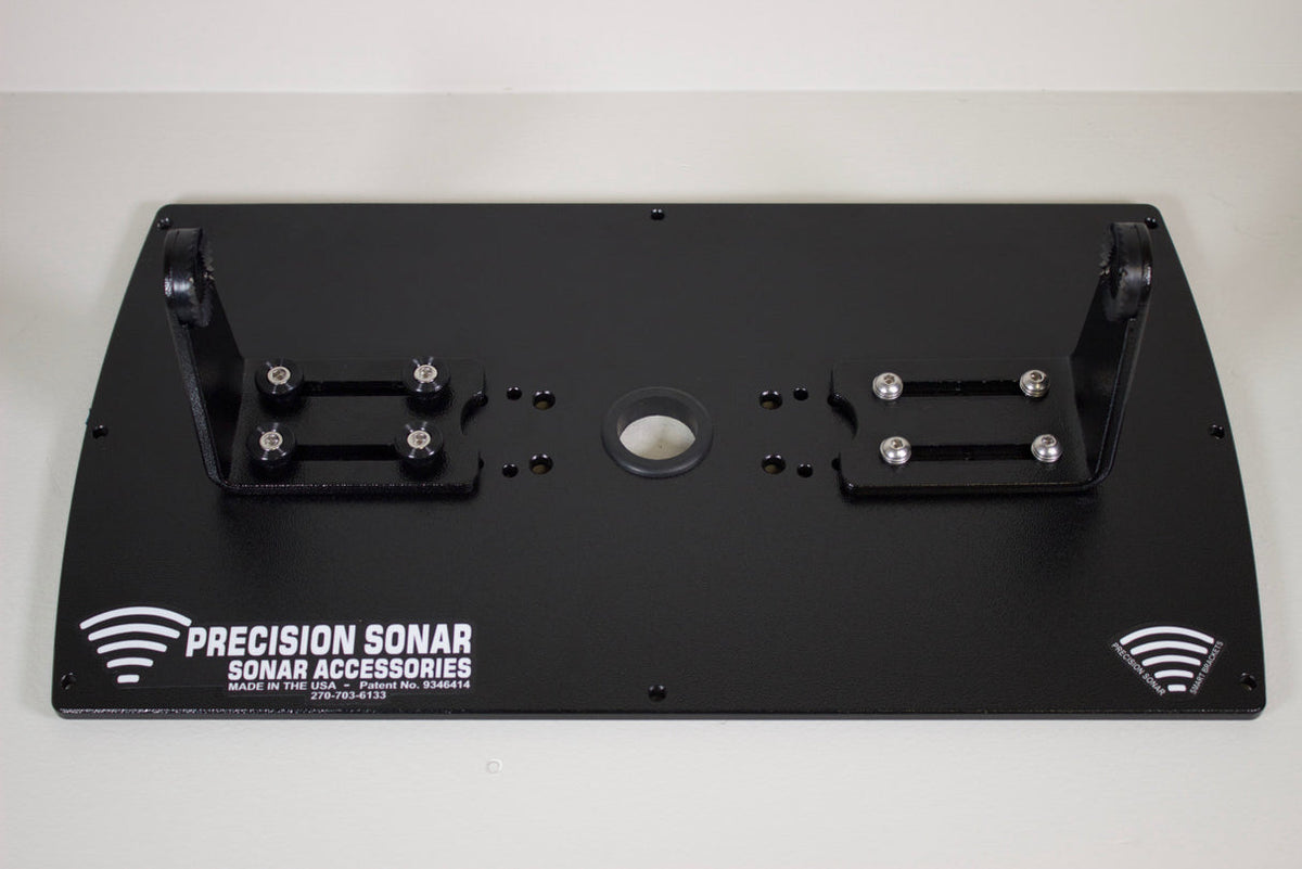 Precision Sonar Lund Pro-V Bass 2075 Bow Replacement Plate with Gimbal Holes