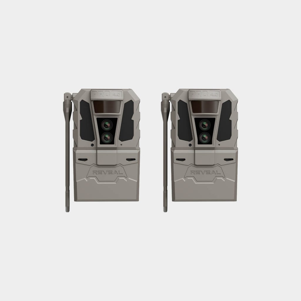 Tactacam Reveal Pro X 4.0 Cellular Trail Camera 2-Pack