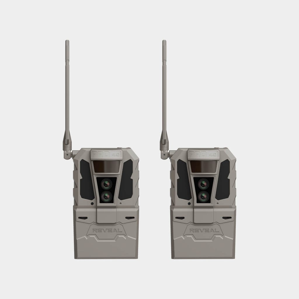 Tactacam Reveal Pro X 4.0 Cellular Trail Camera 2-Pack