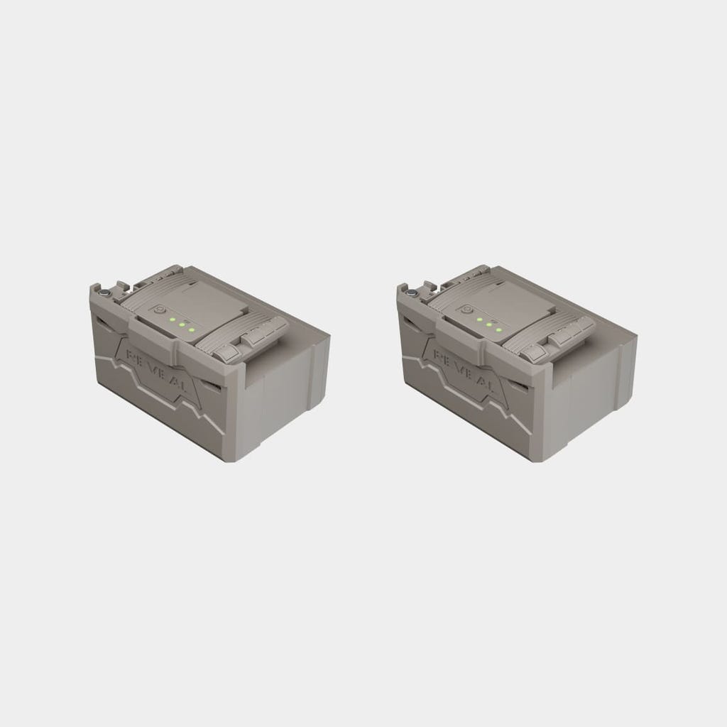 Tactacam 2-Pack Reveal FlePack R5 Power system