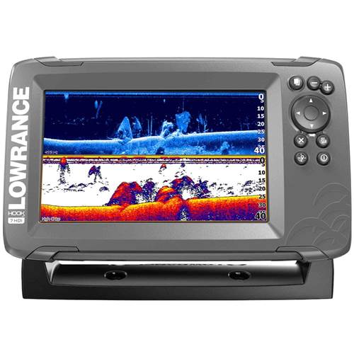 Lowrance Hook² 7 with SplitShot Transducer and US / Canada Nav+ Maps