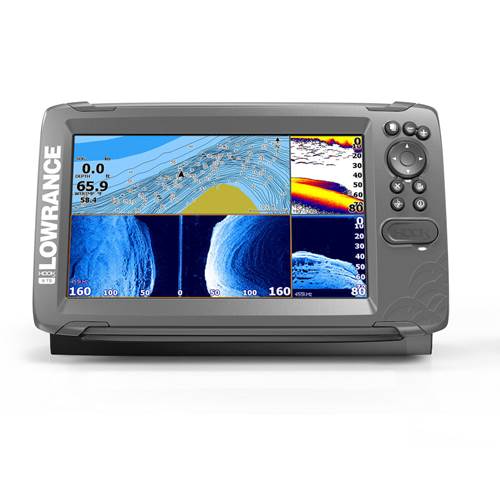 Lowrance Hook² 9 with TripleShot Transducer and US / Canada Nav+ Maps