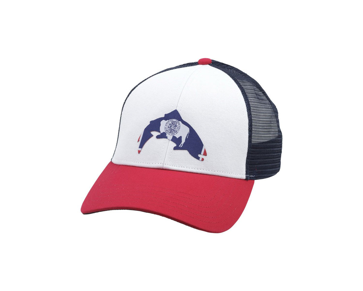 Simms Wyoming Patch Trucker Hat