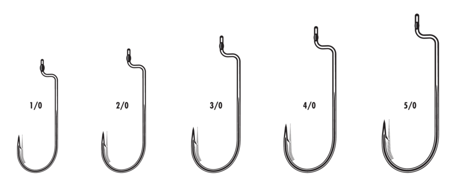 VMC Redline Series Hybrid Worm Hook - LOTWSHQ