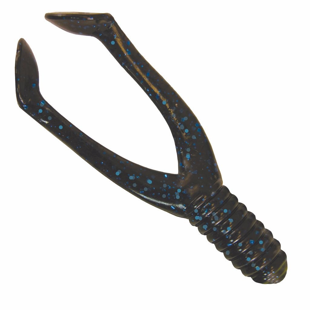 Kalin's 3" Scrubs - Black/Blue Flake