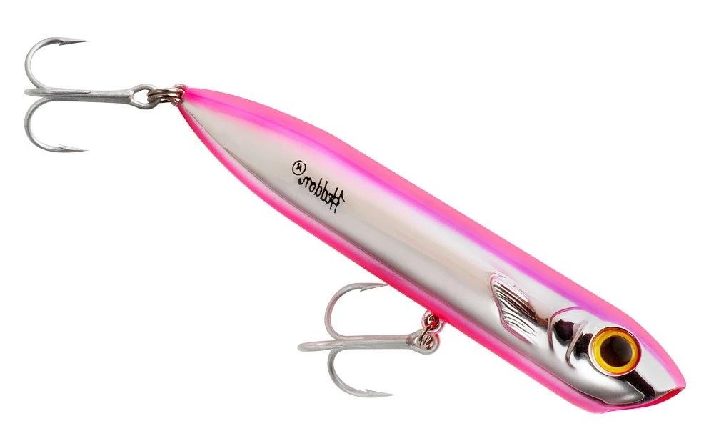 Heddon Saltwater Super Spook Fishing Lure Junior, Gold/Pink