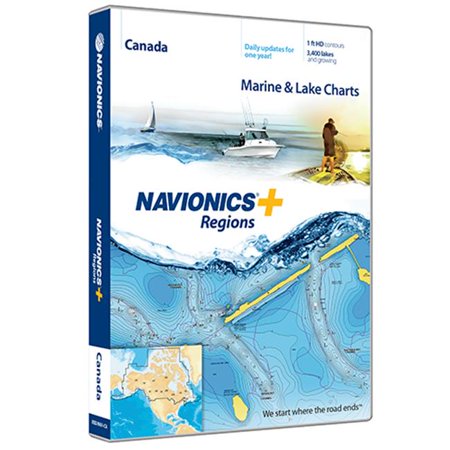 Navionics+ Canada &amp; Alaska