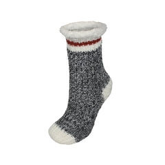 Ganka Slippers Socks Acrylic Knit Plush Pompom