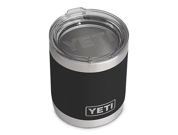 Rambler 295ml Lowball with Standard Lid - Black