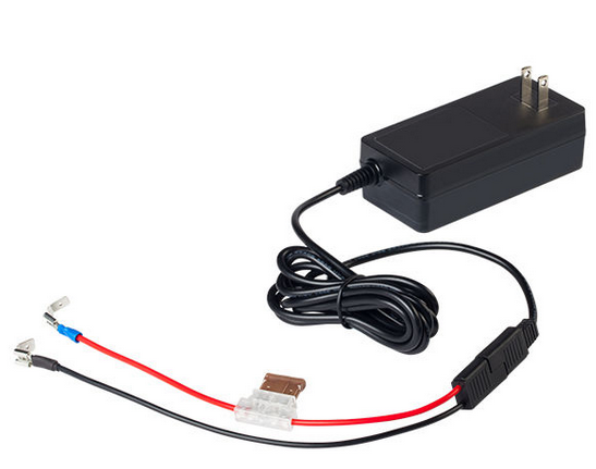 MarCum 12v3amp LiFePO4 Charger With Wiring Harness