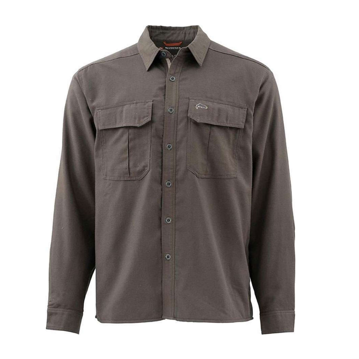 Simms Cold Weather Long Sleeve Shirt - Dark Olive