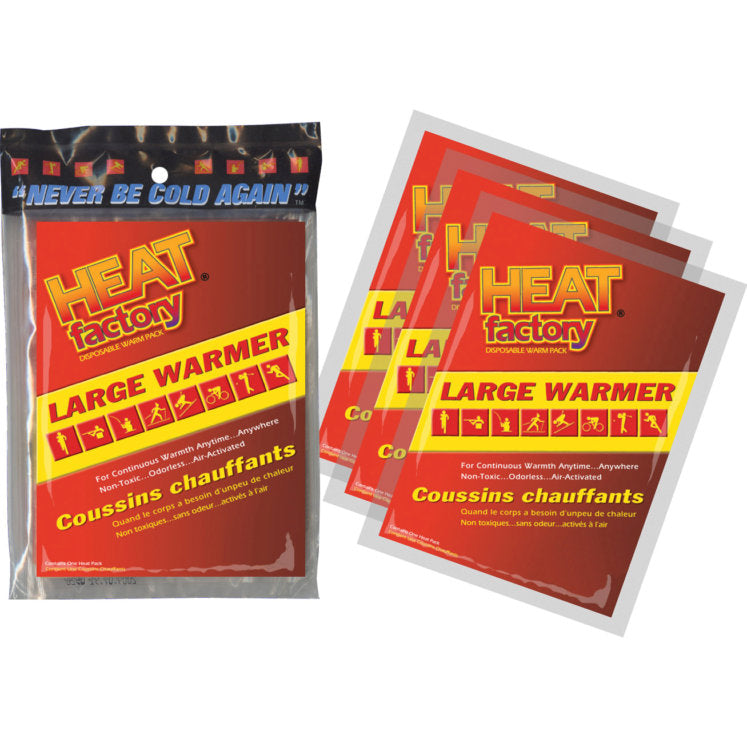 Heat Factory Larger Warmer- 3 Pack