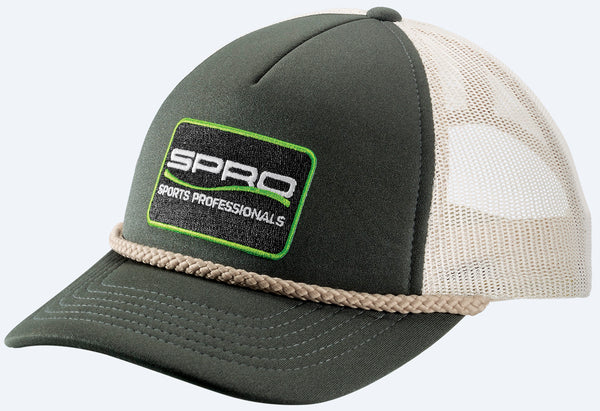 SPRO FROG HAT BLACK WITH WHITE MESH