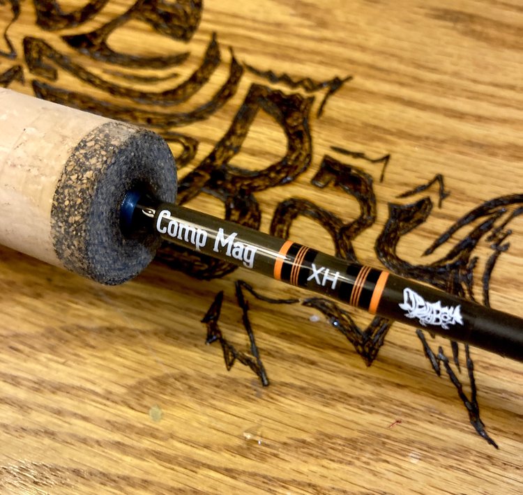 Custom LSU colored Sarge rod with - Fish On Tackle & Bait