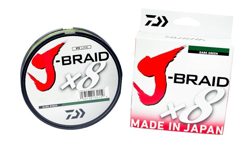 Daiwa J-Braid Grand X 8 (Length: 300mt, Diameter: 0.20mm, Color