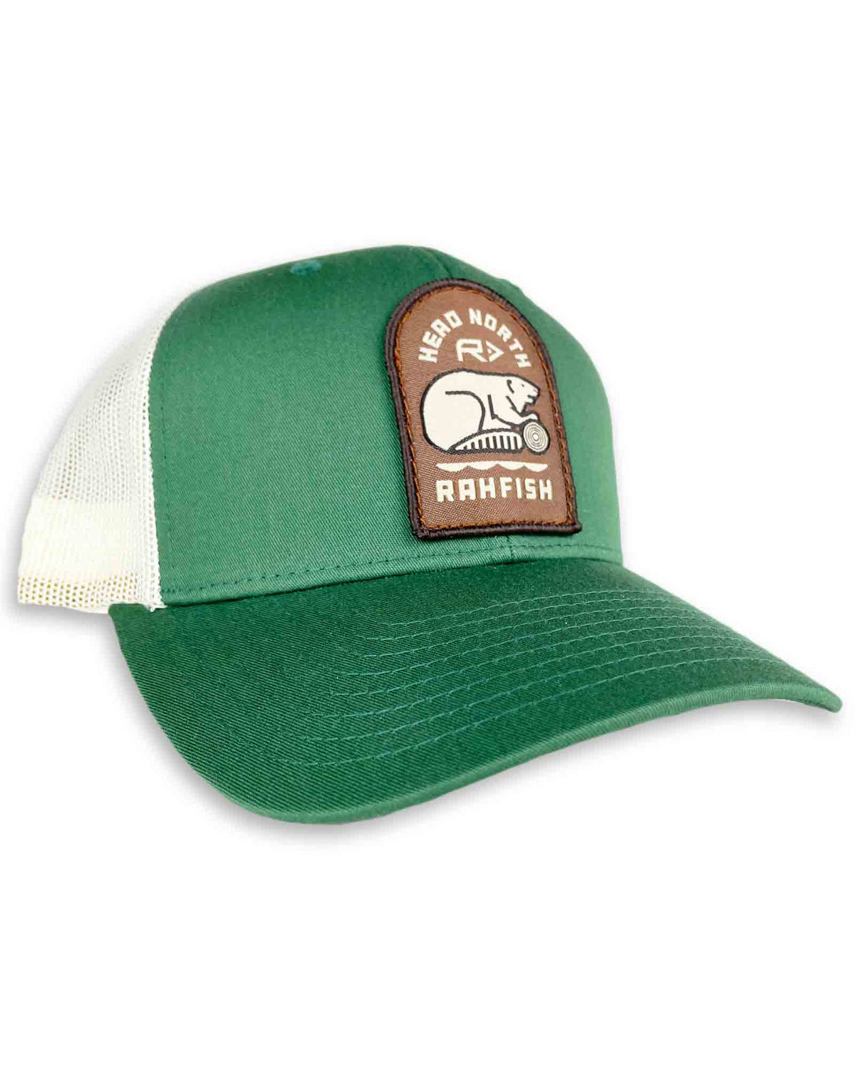 Rahfish Northern Beaver Trucker Hat - Green