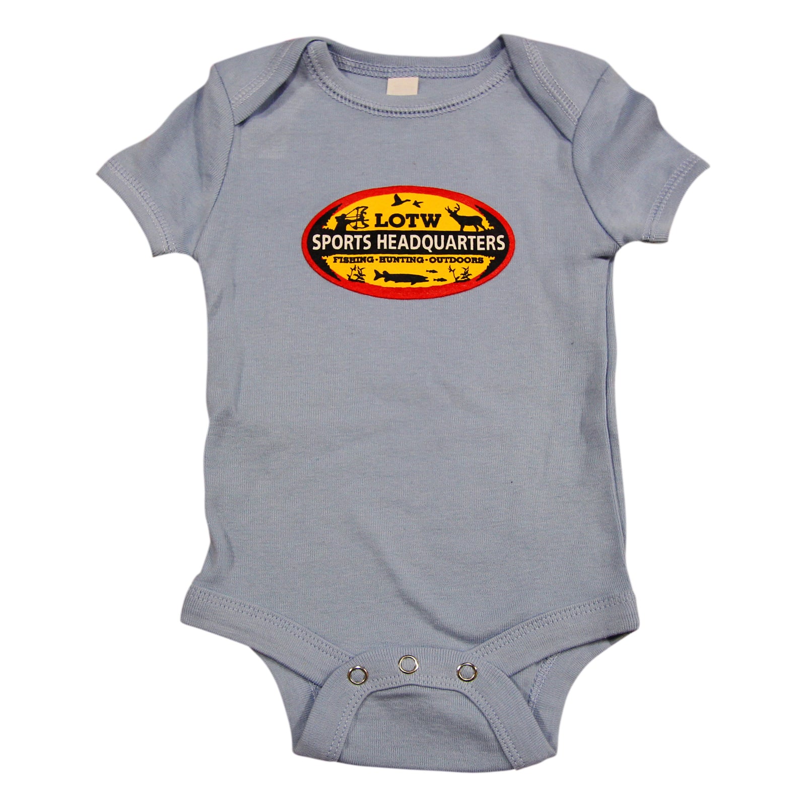 LOTW Sports Headquarters Baby Onesie - Grey