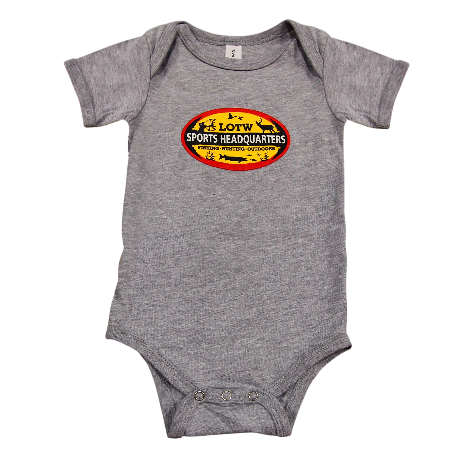 LOTW Sports Headquarters Baby Onesie - Grey