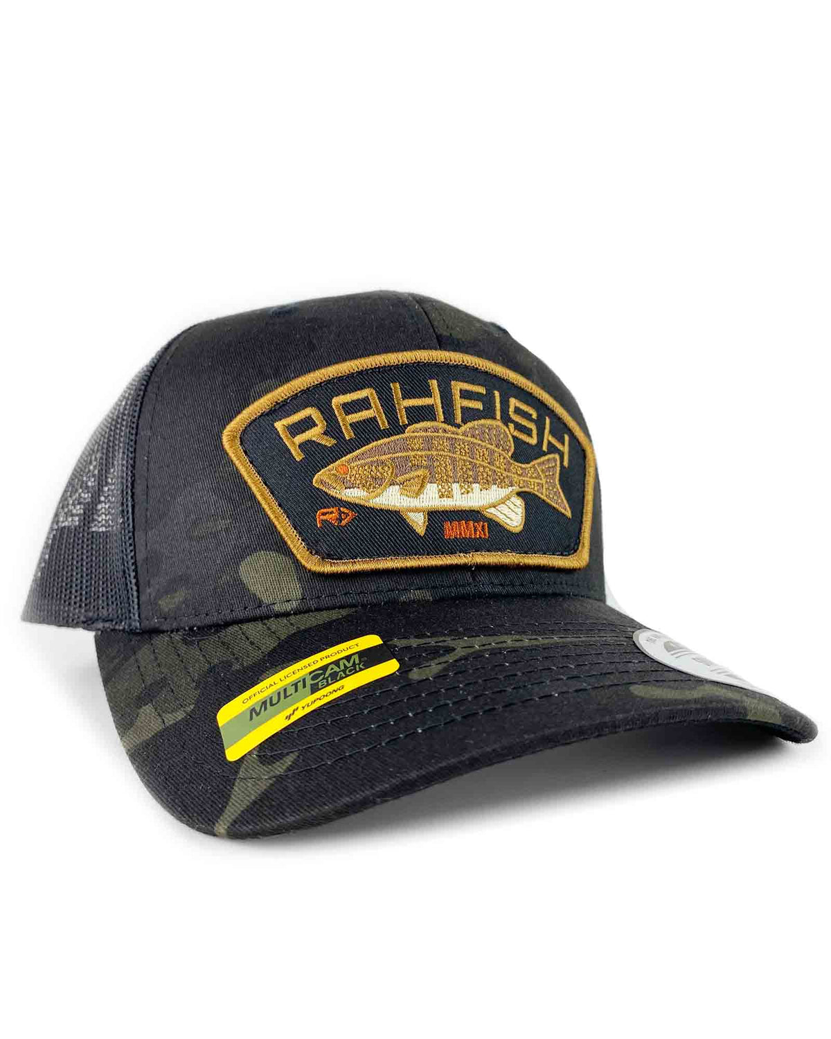 Rahfish SMB Black Camo Trucker Hat
