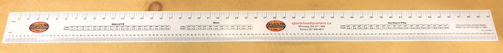 Sports Headquarters 50&quot; Measuring Decal