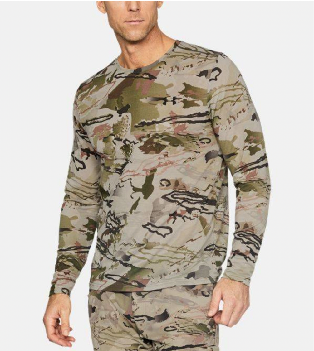 Under Armour Threadborne Early Season Long Sleeve Ridge Reaper Barren LOTWSHQ